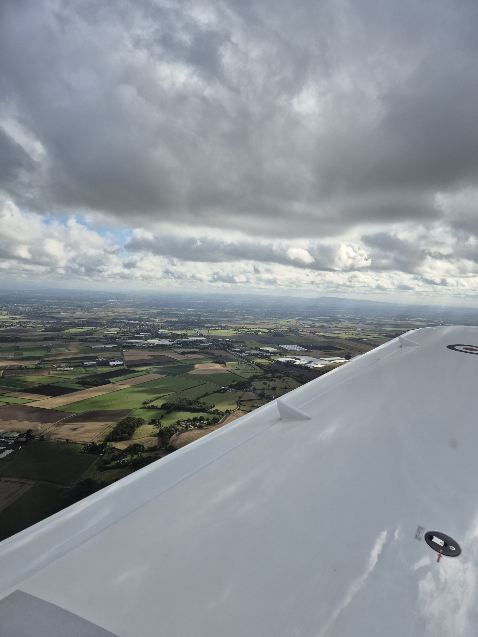 1471 Horwich Squadron cadets in the sky